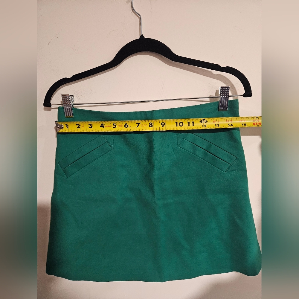 Green Zara Mini Skirt - Picture 2 of 6